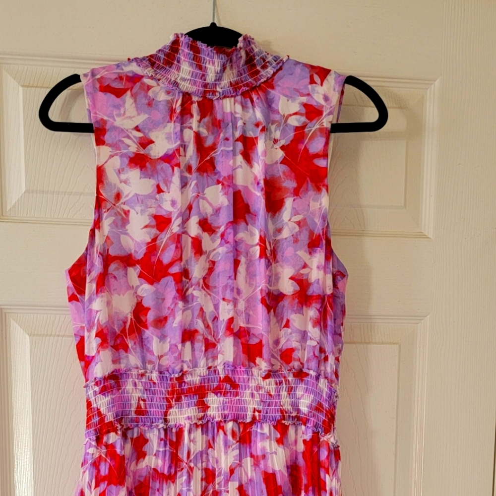 Calvin clien long floral dress